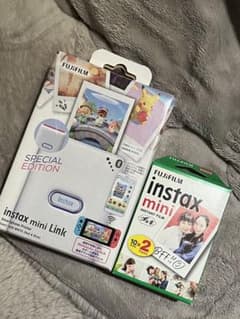 チェキ　FUJI FILM instax mini Link アッシュホワイトのサムネイル