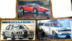 タミヤ フジミ 1/24 プラモデル 旧車3点まとめセットのサムネイル