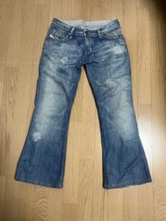 DIESEL Industry ブーツカットデニム ダメージ加工のサムネイル