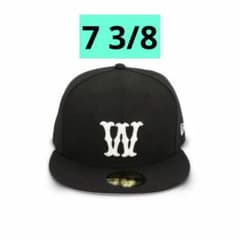 7 3/8 NEW ERA WACKO MARIA 59FIFTY キャップ 黒 - メルカリ