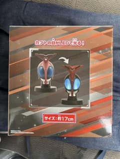 仮面ライダーカブト BIGサイズソフビ マスクディスプレイ-カブト-