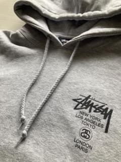 STUSSYパーカー グレーのサムネイル