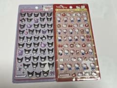 クロミ ハローキティ ボンボンドロップシール セットのサムネイル
