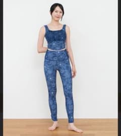 【完売品】新品❣️SUKALA ブルーミングフラワー ヨガウェア上下セット S SUKALA ブルーミングフラワー上下セット ホットヨガスタジオラバ LAVA