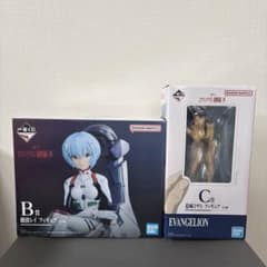 一番くじ エヴァンゲリオン B賞 綾波レイ C賞 葛城ミサト フィギュア 一番くじ 】エヴァンゲリオン フィギュア B賞 綾波レイ ＆C賞 葛城