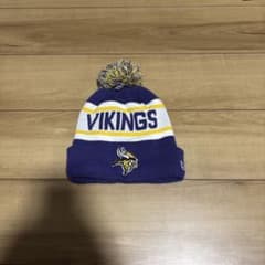 ニューエラVikings ポンポン付きニット帽のサムネイル