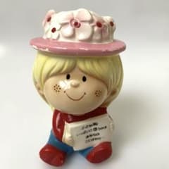 20日まで値下げ 水森亜土 当時物 陶器製 貯金箱 昭和レトロ 昭和レトロ 水森亜土 陶器製 貯金箱 - メルカリ