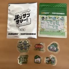 SUBWAY はぴだんぶい 第2弾 フレークシール　ペックル ハンギョドンのサムネイル