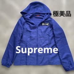 極美品】シュプリーム Supreme ナイロンパーカー ブルゾン ロゴ - メルカリ