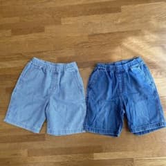 UNIQLO キッズ ハーフパンツ 2枚セット 120