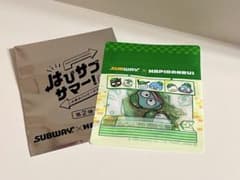 SUBWAY×はぴだんぶい フレークシール 第2弾 ペックル ハンギョドンのサムネイル
