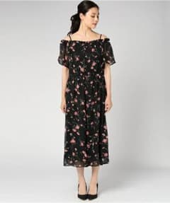 INGNI 花柄シフォンオフショルのサムネイル