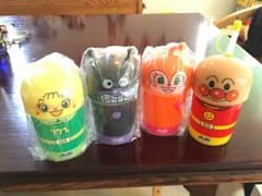 アンパンマンストローボトル4種セットのサムネイル