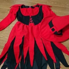 ハロウィン レミントンウィッチ  ドレスセット 120㎝のサムネイル