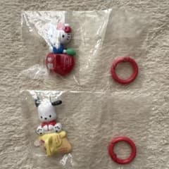 サンリオ キャラクターズ　キーリングハンガーキティ、ポチャッコのサムネイル