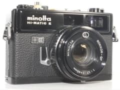 整備品 Minolta Hi-Matic E blackレンジファインダーカメラ - メルカリ