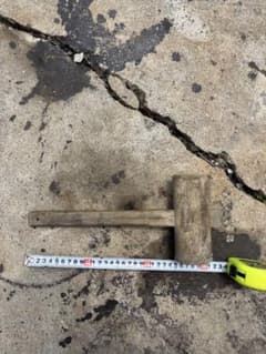木製 木槌 ハンマー 作業工具のサムネイル