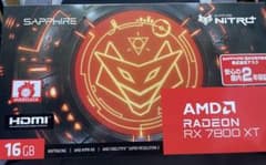 RADEON SAPPHIRE NITRO＋ RX7800XT 16GBのサムネイル
