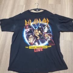 デフ レパード ツアーTシャツ レッチリ好きに - メルカリ