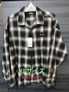 F.C.Real.Bristol チェック柄 長袖シャツ XL - メルカリ
