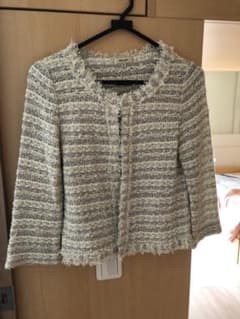 ノーカラージャケット ファーコート カーディガンのサムネイル