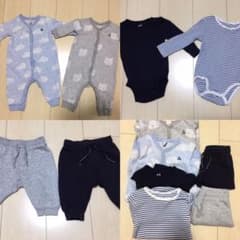 【H&M ☆baby GAP】ロンパース パンツ6点まとめ売り 70cmのサムネイル