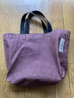信三郎頒布　トートバッグ　小豆色のサムネイル