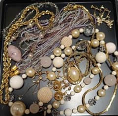 a*♡様 アクセサリー　まとめ売り　イヤリング ネックレス ヴィンテージ　Pt9 ヴィンテージ ネックレス イヤリング まとめ売り - メルカリ