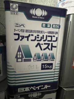 日本ペイント ファインシリコンベスト ブラック 15kg - メルカリ