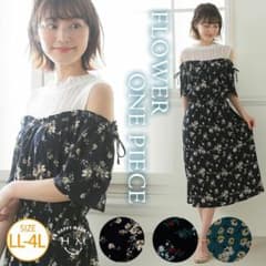 ハッピーマリリン ♥️  花柄 ♥️ レース ♥️ 大きいサイズ❗️ ワンピースのサムネイル