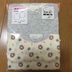 あったか素材 長袖シャツ90cmリボン、小花 新品のサムネイル