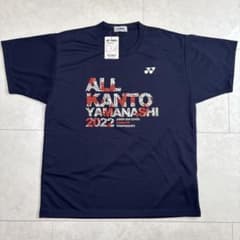 YONEX バドミントンシャツ Lサイズ ネイビーのサムネイル