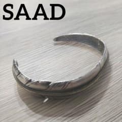 SAAD フェザーバングル ブロンズライン入り シルバー925 - メルカリ