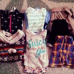 110㎝ 女の子服 まとめ売りです。のサムネイル