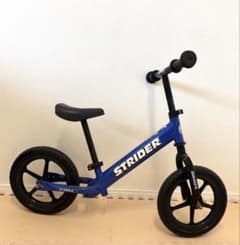 12インチ ストライダー 青 バランスバイク ブルー - メルカリ