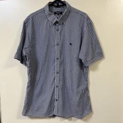 BURBERRY BLACK LABEL ギンガムチェック 半袖シャツのサムネイル