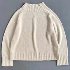 極美品✨️マーガレットハウエル カシミヤ100%モックネックニット F ベージュ 2487729428.jpg?1737488808