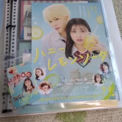 ハニーレモンソーダパンフレット ムビチケカード 特典付きのサムネイル