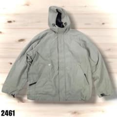 SALOMON グレー マウンテンパーカー L 2461 - メルカリ