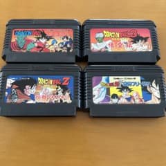 ドラゴンボール ファミコン ソフト 4本セット - メルカリ