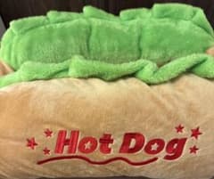 なりきり ホットドッグ ペット用ベッド クッションのサムネイル