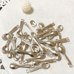 ♡ミニスプーン♡シルバー　パーツ　30本　セットのサムネイル