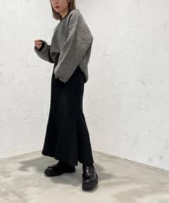 スカート スリット入りマーメイドスカートのサムネイル