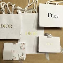 Dior ギフト　バッグ　ショッパー　セット　ピンク　箱のサムネイル