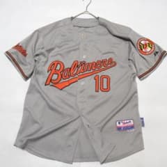 Majestic オリオールズ ♯10 アダム・ジョーンズ ユニフォーム 50