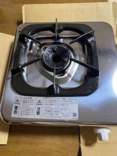 リンナイ　一口ガスこんろ プロパンガス用でホースもお付けします。のサムネイル