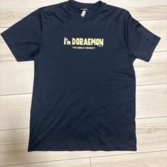 ドラえもん卓球TシャツネイビーLサイズのサムネイル