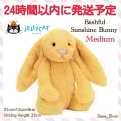 廃盤 新品 ジェリーキャット バシュフル サンシャイン バニー M