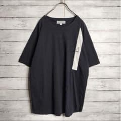 ヨウジヤマモトプールオム ＶネックTシャツ カットソー ラグラン袖のサムネイル