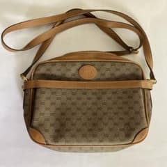 GUCCI マイクロGG ショルダーバッグ ブラウンのサムネイル